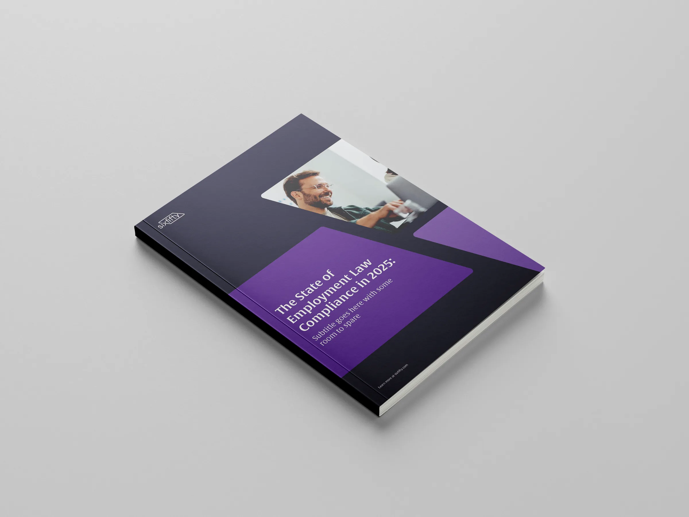 The State of Compliance report cover in purple and white